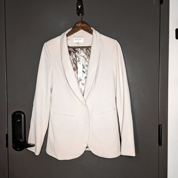 NWT Black Swan Daniella Blazer Jacket, Linen, size M - Picture 3 of 16